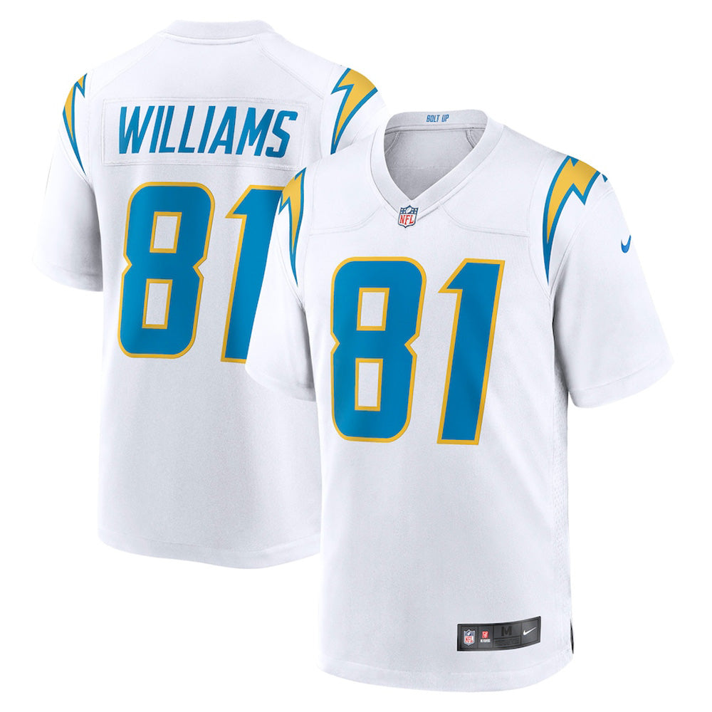 Men's Los Angeles Chargers Mike Williams Game Jersey - White